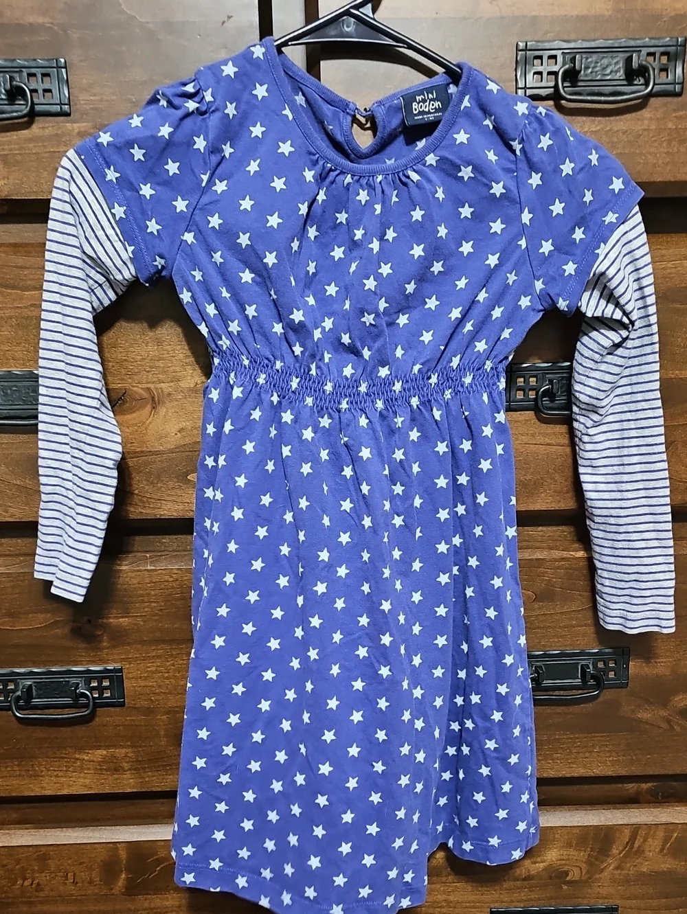 Mini Boden Star Pattern Dress
